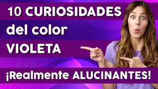 10 CURIOSIDADES del color VIOLETA.💜 ¡Realmente ALUCINANTES!