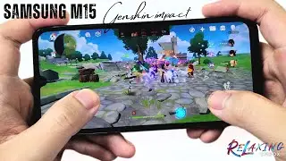 Samsung Galaxy M15 5G Genshin Impact Battery Drain test | Dimensity 6100+