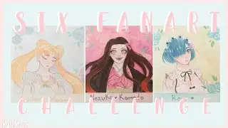 ✨-Six fanart challenge- [prt 1] KaleMoon✨[speed paint]