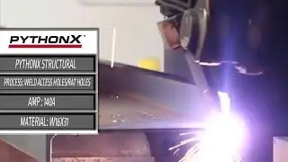 PythonX Weld Access Holes   Rat Holes