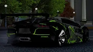 [CINEMATIC] [SHARE] Lamborghini Aventador Liberty Walk - Monster Energy (GTA SA Android)