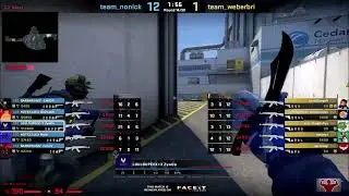 CS:GO POV DEMO Zywoo (Vitality) FACEIT Match / nuke / 25 January 2022