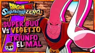 💥 SUPER BUU Buu Vs VEGETTO - TRIUNFO el MAL 💥 Dragon ball Ball Sparking Zero || 1440p Gameplay