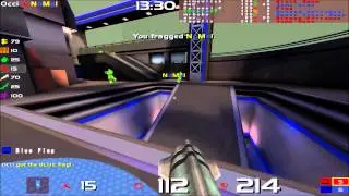 Quake live CTF capture on spider crossings