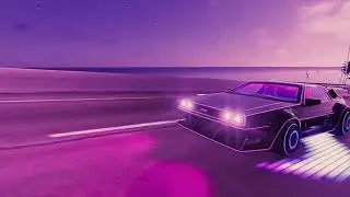Retro Delorean