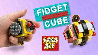 How to Build the LEGO Fidget Cube! - ANTISTRESS TOY - TUTORIAL