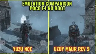 Assassin's Creed: Revelations Emulation Comparison Uzuy MMJR REV9 vs Yuzu NCE - POCO F4