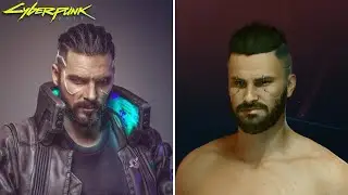 Cyberpunk 2077 - Character Creation - Maul Cosplay Concept Art V (Male)