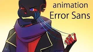 create animation. Spoiler Speedpaint Error Sans