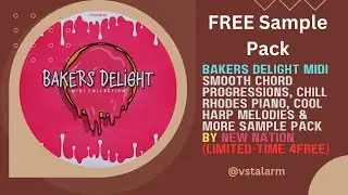 Bakers Delight MIDI - Midi & Wav Sample Pack by New Nation (Limited-Time 4FREE) 