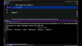 Python Dictionary Methods - clear get items - Dictionaries Part 6