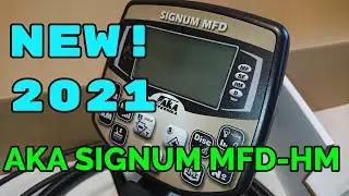 Новинка сезона 2021 года топовый профессиональный металлоискатель AKA SIGNUM MFD-HM (АНОНС)!