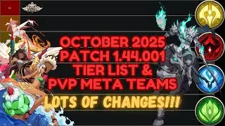 Mythic Heroes - Tier List & PvP Meta - October 2025 (Patch 1.44.001)