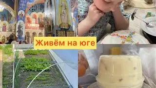 Дом на юге🏠1️⃣8️⃣0️⃣Простой и вкусный кулич🥮 Главный помощник в доме😄В огороде всё хорошо☺️