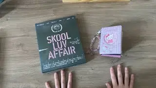 [CC] ღ bts' 'skool luv affair' unboxing | asmr, no talk & with music