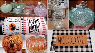 FALL DECOR SHOP WITH ME AT HOMEGOODS, TJ MAXX, DOLLAR TREE & JOANNS + FALL & HALLOWEEN DECOR HAUL