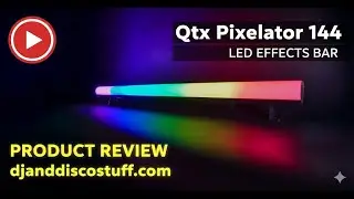 💡 Qtx Pixelator 144 LED Effects Bar Review & Demo! 🌈