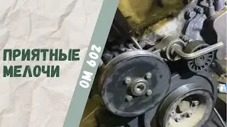 Ремонт натяжителя ремня Mercedes-Benz 250D OM602