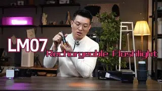 Brighten Your Videos: Ulanzi LM07 Rechargeable Flashlight Unveiled