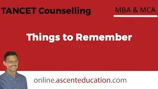TANCET MBA TANCET MCA Counselling Application Process | TANCET கவுன்சலிங் எப்படி அப்ளை செய்வது?
