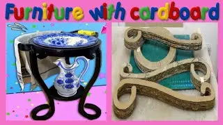 Furniture  with cardboard diy