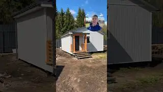 Каркасный дом 36 м2: планировка и цена