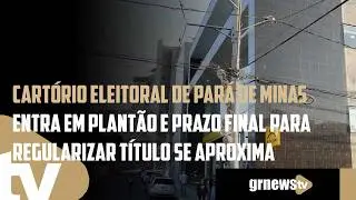The Electoral Office of Pará de Minas goes on duty and brings closer the deadline to regularize v...