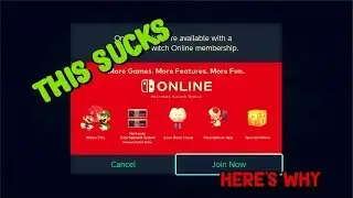 Nintendo Switch Online SUCKS! - Here's Why