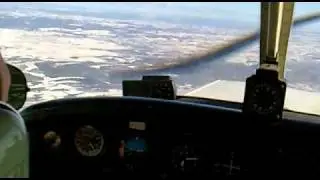 Piper PA-28 160 Turn into clouds