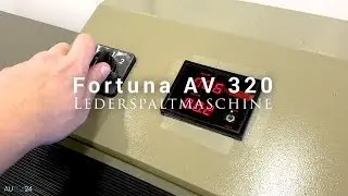 Fortuna AV 320 Leather Splitting Machine Bandknife Splitting Machine High Duty Splitting Machine