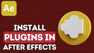 How to Install Plugins Adobe After Effects  Adobe After Effects Tutorial