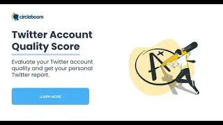 Twitter Account Quality Score