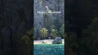"Exploring the natural paradise of Palawan 🌊🏝️  #DiscoverPalawan #IslandEscape"