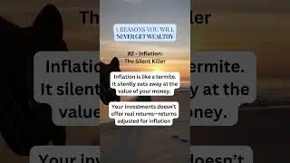 5 reasons why you will never get wealthy!