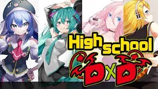 High School DxD ED Vocaloid Cover ft. Miku, Rin, IA & Una - STUDY x STUDY