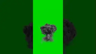 Bomb blast green screen effect 