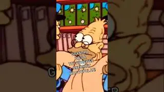 ABE SIMPSON: TOY REVIEWER #thesimpsons #grandpasimpson #toyshiz