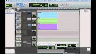 Tracking Instruments & Vocals with Pro Tools: Using Playlists
