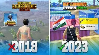 PUBG 2018 vs BGMI 2023 😱 All 15+ PUBG Versions Explained 🇮🇳