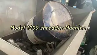 1200 metal shredder machine