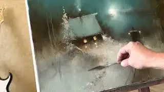 Презентация мастер-класса Игоря Медведева «Охотничья заимка». Полный урок по ссылке в описании.