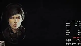Dishonored 2 - All Collectibles Speedrun in 40:31 IGT (World Record)