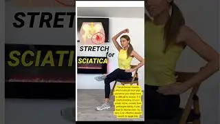Seated Stretch for Lower Back and to Help Ease Sciatica 🪑✔️