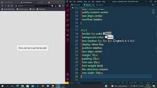 Project 11:- Event KeyCodes #50_Projects_with_Html_Css_JS
