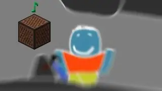 MINE DIAMONDS buT WITH NOTE BLOCKS
