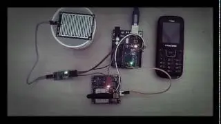 Rain Detection using GSM sim-900