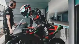 Raw Edit from Jerez Test with Aprilia