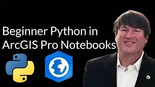 Beginner Python in ArcGIS Pro Notebooks: Geospatial Data Analysis Skills  