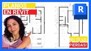 🏗️✨ How to make architectural plans in REVIT🧱 (💡from scratch to printing🖨️)