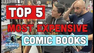 Top 5 Most Expensive Comic Books #comicbooks #top5 #alaska